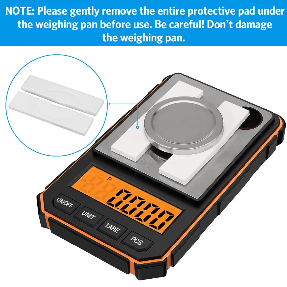 0.001g Electronic Portable Mini Digital Scale